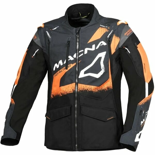 Geaca enduro/adventure MACNA LANDMARK Negru/Rosu/Alb XL, 5