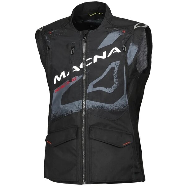 Geaca enduro/adventure MACNA LANDMARK XL Negru/Gri/Portocaliu, 10
