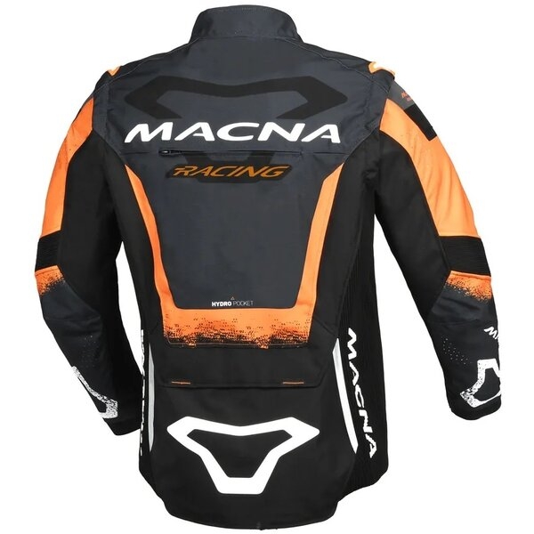 Geaca enduro/adventure MACNA LANDMARK XXL Negru/Gri deschis/Galben fluo, 9