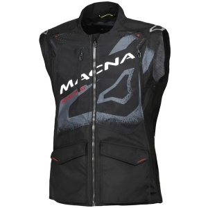 Geaca enduro/adventure MACNA LANDMARK XXL Negru/Gri deschis/Galben fluo, 4