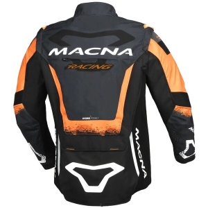Geaca enduro/adventure MACNA LANDMARK XXL Negru/Gri deschis/Galben fluo, 9