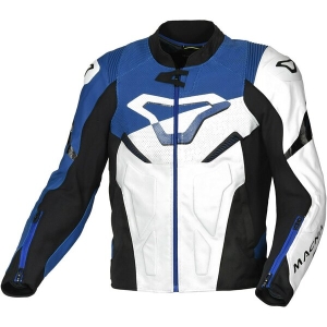 Geaca de piele sport/touring MACNA POINTER 52 Maro/Negru, 5