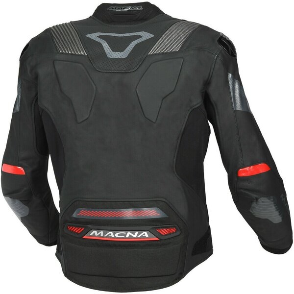 Geaca de piele sport/touring MACNA POINTER 54 Maro/Negru, 5