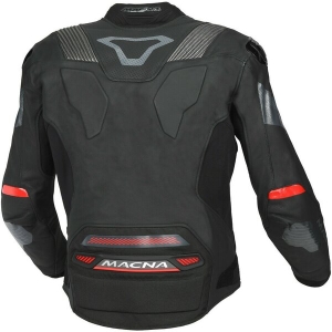 Geaca de piele sport/touring MACNA POINTER 56 Alb/Albastru, 5