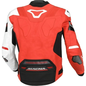 Geaca de piele sport/touring MACNA POINTER 56 Alb/Albastru, 8