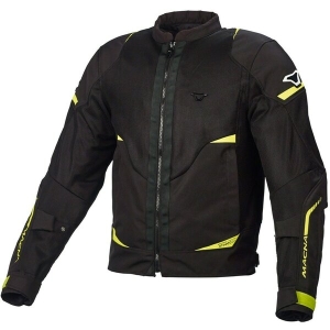Geaca de vara impermeabila MACNA HURRACAGE Negru/Galben fluo, 4