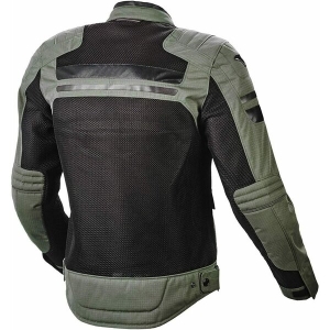 Geaca textil de vara MACNA FLUENT L Gri deschis/Albastru/Rosu, 3