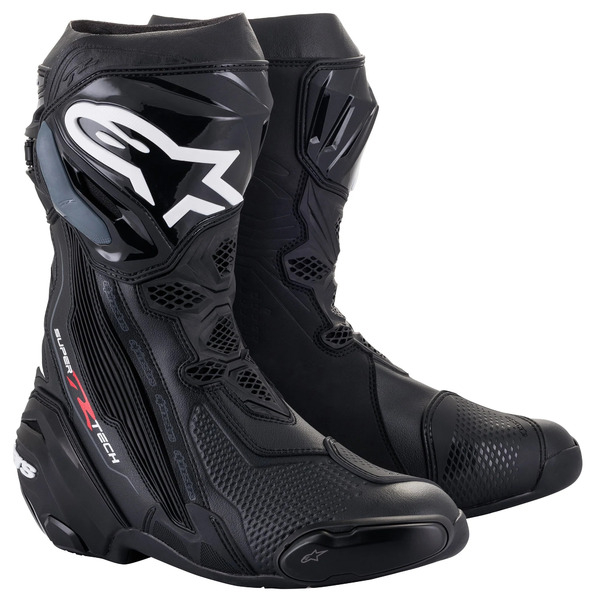 Cizme moto race ALPINESTARS SUPERTECH R Negru 41, 28