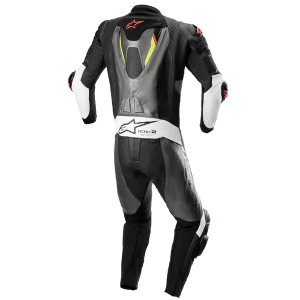Combinezon de piele 1 piesa ALPINESTARS MISSILE V2 IGNITION 54 Negru/Gri/Galben, 4