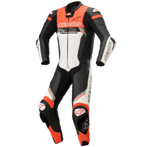 Combinezon de piele 1 piesa ALPINESTARS MISSILE V2 IGNITION 52 Negru/Negru, 4