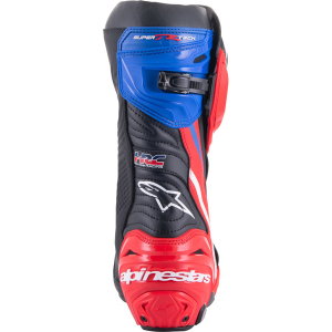Cizme moto race Alpinestars Honda Supertech R 41 Negru/Rosu/Albastru, 4