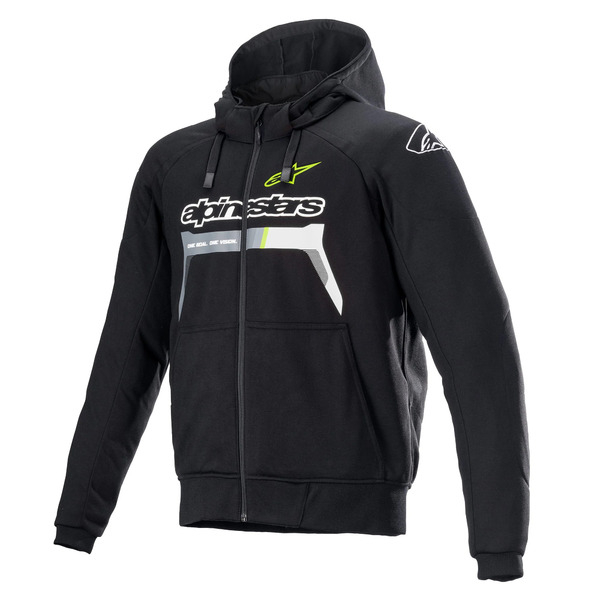 Hanorac de protectie ALPINESTARS CHROME IGNITION M Gri/Alb, 3