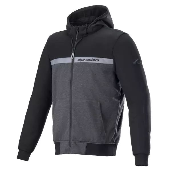 Hanorac de protectie ALPINESTARS CHROME STREET S Albastru/Gri/Galben fluo, 4