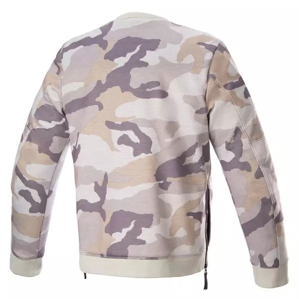 Bluza de protectie ALPINESTARS LEGIT CREW Fleece S Negru/Gri, 6