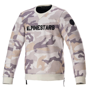 Bluza de protectie ALPINESTARS LEGIT CREW Fleece XXL Negru/Gri, 2