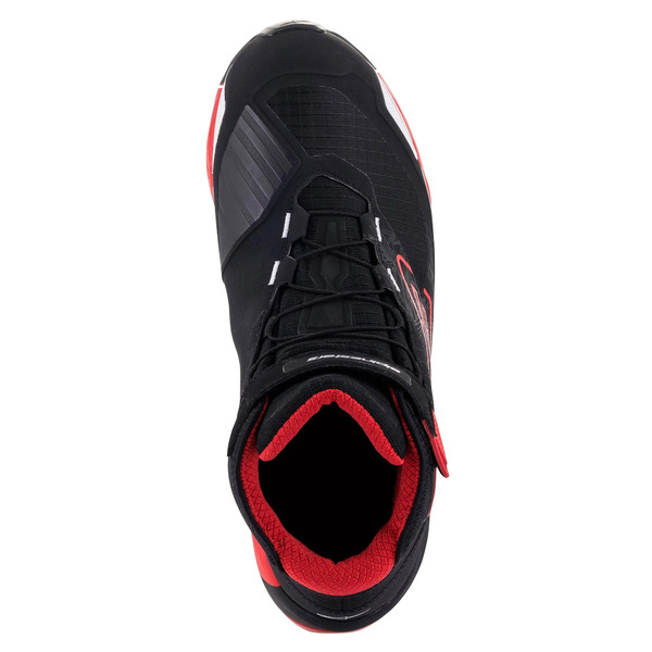 Ghete moto ALPINESTARS MM93 CR-X DRYSTAR 40 Negru/Rosu, 10