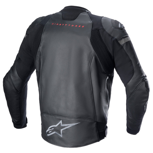 Geaca de piele sport ALPINESTARS MM93 TRACK 54 Negru/Rosu, 3