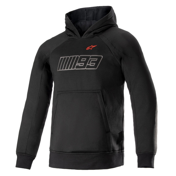 Hanorac de protectie ALPINESTARS MM93 THUNDER XXL Negru/Rosu, 2