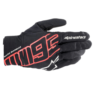 Manusi moto ALPINESTARS MM93 ARAGON L Negru/Rosu aprins/Alb, 6