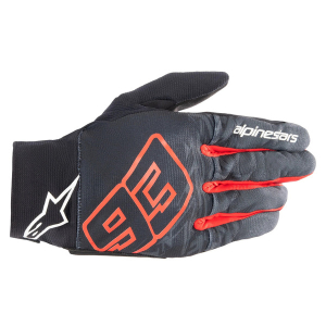 Manusi moto ALPINESTARS MM93 ARAGON 3XL Negru/Rosu aprins/Alb