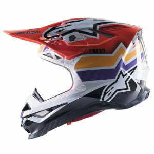 Casca cross-enduro Alpinestars Supertech S-M10 TLD EDITION 23 Albastru/Negru XXL, 13