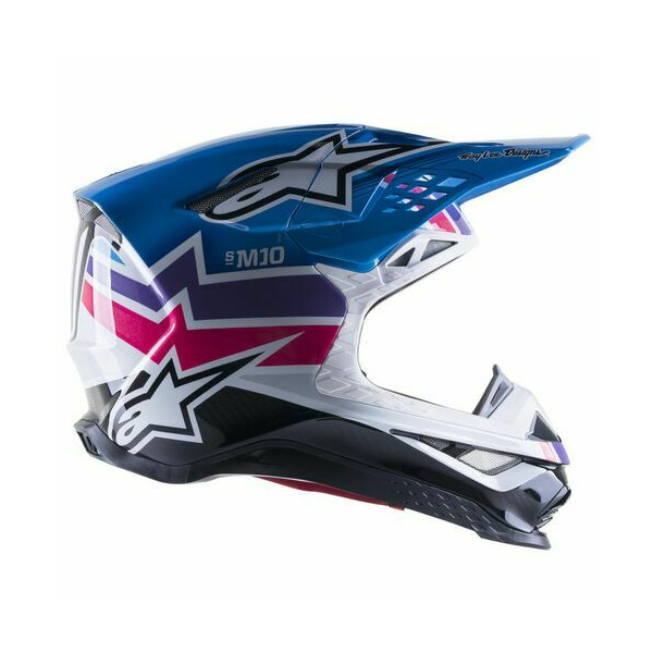 Casca cross-enduro Alpinestars Supertech S-M10 TLD EDITION 23 Rosu/Negru L, 7