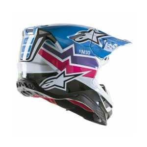 Casca cross-enduro Alpinestars Supertech S-M10 TLD EDITION 23 Rosu/Negru L, 3