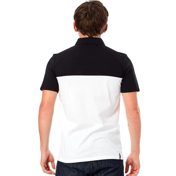 Tricou polo ALPINESTARS PADDOCK S Alb/Negru, 3