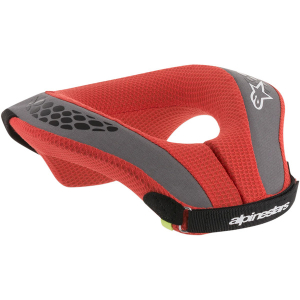 Protectie de gat pentru copii ALPINESTARS SEQUENCE YOUTH NECK ROLL L/XL Negru/Rosu, 3
