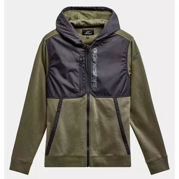 Hanorac ALPINESTARS ALIGNED S Verde/Negru, 3