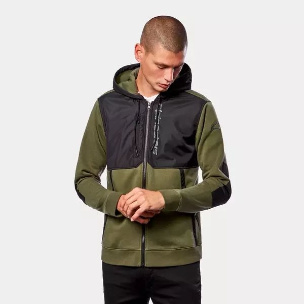 Hanorac ALPINESTARS ALIGNED S Verde/Negru, 6