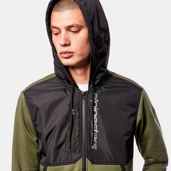 Hanorac ALPINESTARS ALIGNED S Verde/Negru, 8