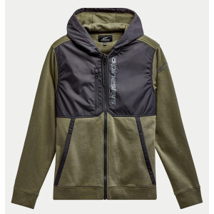 Hanorac ALPINESTARS ALIGNED S Verde/Negru