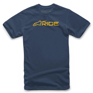 Tricou ALPINESTARS RIDE 3.0 S Navy/Auriu