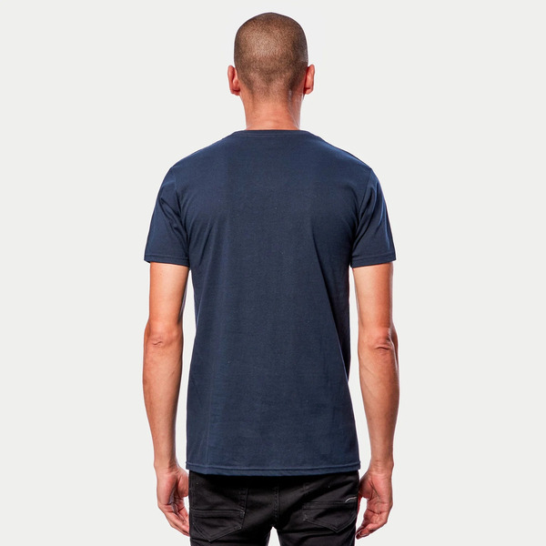 Tricou ALPINESTARS WORDMARK COMBO Alb/Negru L, 4
