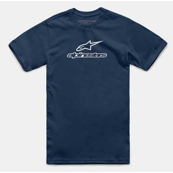 Tricou ALPINESTARS WORDMARK COMBO Alb/Negru L, 5