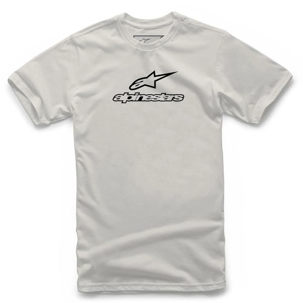 Tricou ALPINESTARS WORDMARK COMBO Alb/Negru XXL, 2