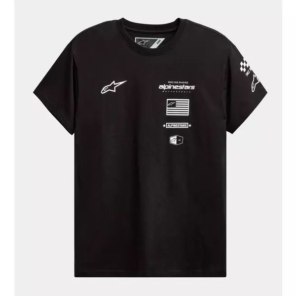 Tricou ALPINESTARS H-BLOCK Negru S, 10
