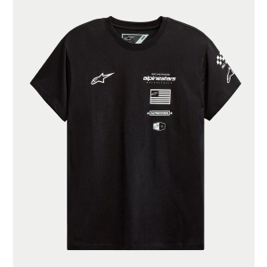 Tricou ALPINESTARS H-BLOCK M Negru, 3