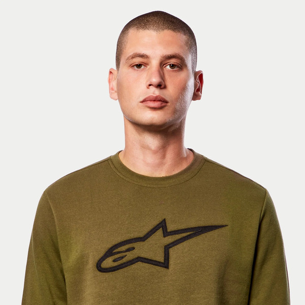 Bluza ALPINESTARS AGELESS CREW Fleece XL Navy/Gri, 3