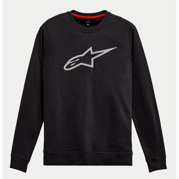 Bluza ALPINESTARS AGELESS CREW Fleece XL Negru/Gri, 5