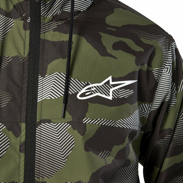 Geaca ALPINESTARS TREQ WINDBREAKER Negru/Alb L, 11