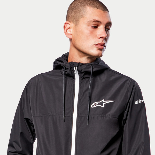 Geaca ALPINESTARS TREQ WINDBREAKER Negru/Alb L, 15