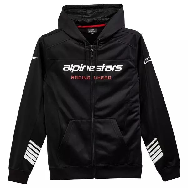 Hanorac ALPINESTARS SESSIONS LXE Fleece L Negru/Negru, 3