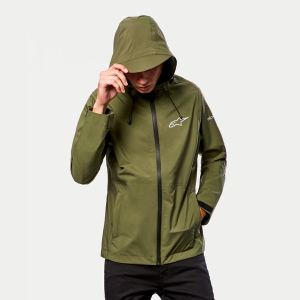 Geaca de ploaie ALPINESTARS OMNI RAIN S Verde military, 15