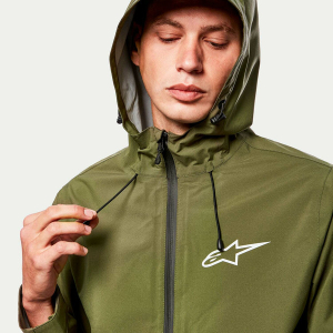 Geaca de ploaie ALPINESTARS OMNI RAIN M Verde military, 14