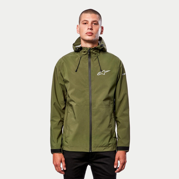 Geaca de ploaie ALPINESTARS OMNI RAIN L Verde military, 6