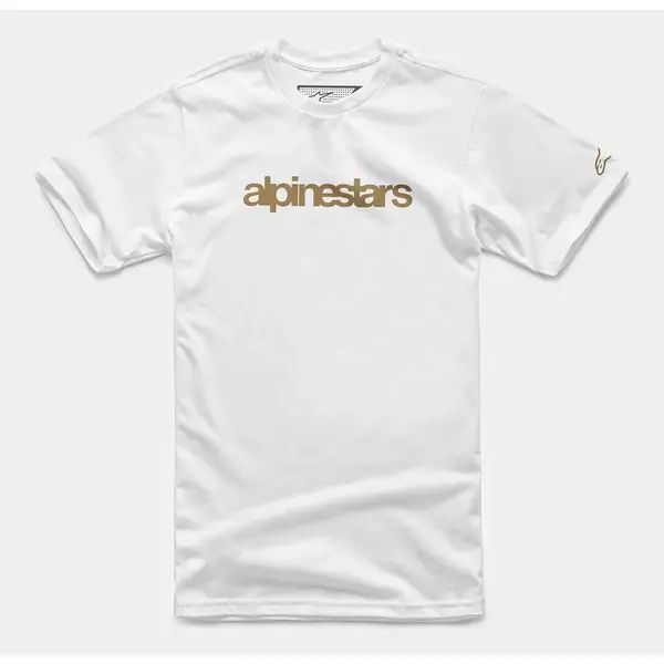 Tricou ALPINESTARS HERITAGE LOGO S Alb/Maro, 5