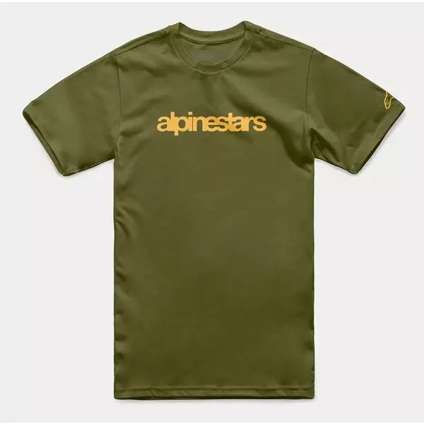 Tricou ALPINESTARS HERITAGE LOGO S Alb/Maro, 7