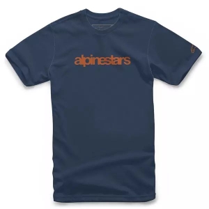 Tricou ALPINESTARS HERITAGE LOGO S Alb/Maro, 6